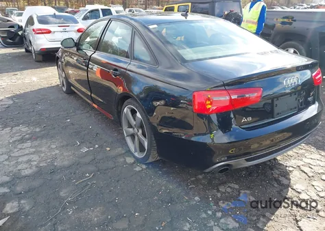 2015 Audi A6 3.0T Premium Plus from USA, damaged, VIN WAUHGAFC0FN004581